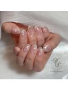 春ネイル 桜ネイル