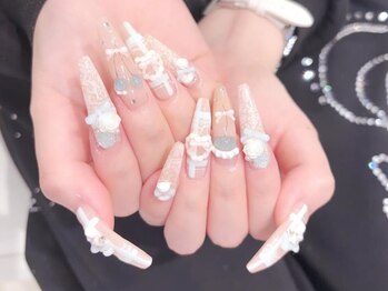 プティネイル 池袋(Puty Nail)/ガーリー♪さくらんぼネイル