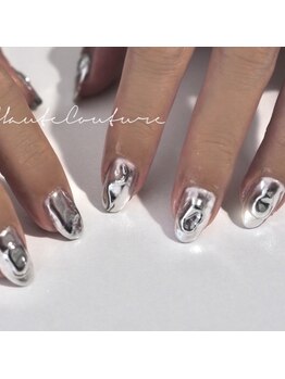 ネイルサロン オートクチュール 北浜店(Nail Salon Haute Couture)/ミラーニュアンスネイル