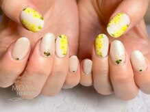 モアニ ヒロオ 渋谷店(MOANI Hiroo)/ミモザで春ネイル♪