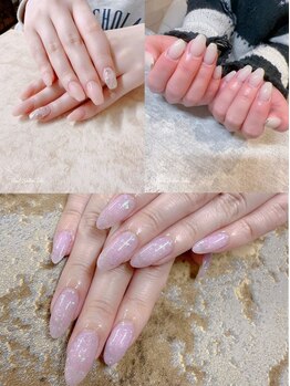 イチ 婦中店(Ichi)の写真/500色以上から選べる♪ご新規様オフ無料!シンプルだけど可愛い特別な指先へ☆綺麗な指先を演出します★