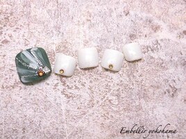 (1943)ニュアンスお花風ネイル