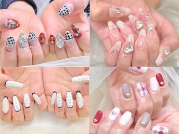 ナイスネイル 高槻店/持ち込みデザインコース