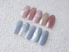 【ニュアンスネイル】