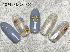 チェックネイル