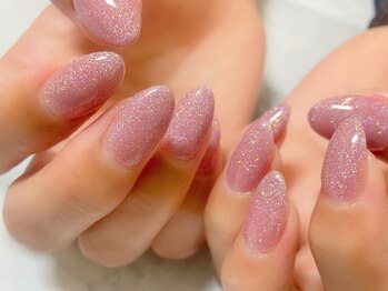 ブルーシエル(BLEU CIEL)の写真/オフィスでもOKなシンプルデザイン～やり放題デザインまで幅広く対応◎トレンドのマグネットネイルも♪