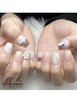 自爪/可愛いネイル