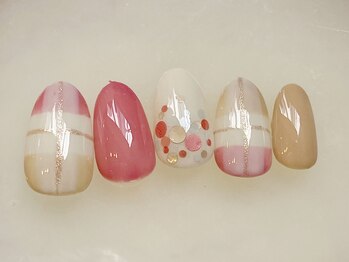 ネイルサロン フローリア(nail salon Florir)/チェック柄ネイル