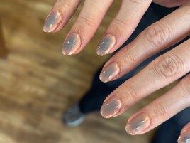 チークネイル/ミラー/グレー