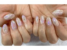 ネイルサロン ビューティーマジック 川口店/シャボン玉ネイル