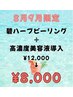 【夏限定価格！肌質改善◎デトックス】碧ハーブピーリング＋高濃度美容液導入