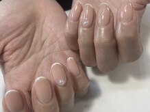 Kネイル(K Nail)/ワンカラー先端ライン