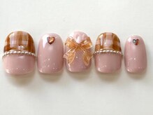 ネイルメゾン 天神店(NAIL MAISON)/バレンタインチェック¥9000