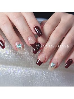 クイーンズビューティーサロン 歌舞伎町店(Queen's beauty salon)/チップ長さ出し10本定額コース