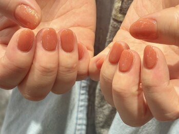 ユニックス サロンアンドスパ UNIX Salon&Spa 浦和美園店/オレンジネイル