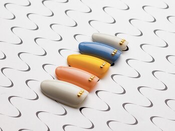 アデリー(ADELIAE)/【単色カラー】+ストーンアート