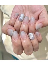 ルクール ヘアー プレジー(Le Coeur HAIR Plaisir)/フラワーデザイン　グラデ