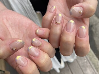 ネイルアルケー(Nail ARCHE)/オーロラフレンチ