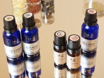 TMサロン 赤坂/全てこだわった調合漢方オイルを