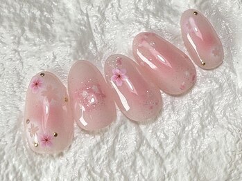 リコリコネイル(Riko Riko Nail)/定額デザインC