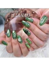 ラメワンカラー