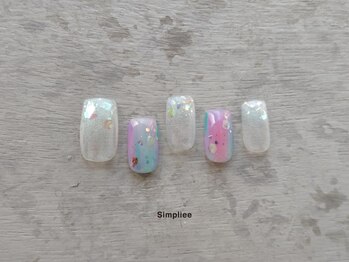 シンプリー ネイルアンドアイラッシュ 祖師谷大蔵店(Simpliee Nail&Eyelash)/【ハンド】ニュアンスネイル