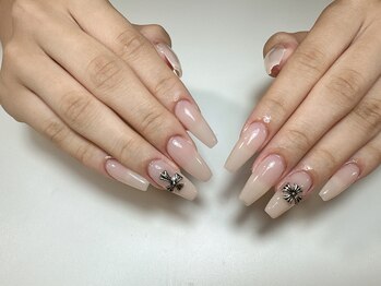 ビューティフルネイル 池袋(Beautiful nail)/チップスカルプワンカラー