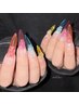 【SNSで話題！】クリアフレンチネイル￥15400～