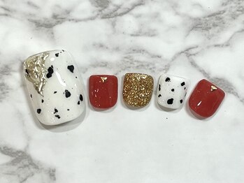 ネイルサロン ラブリーズ 相模大野店(NAIL SALON LOVELLY'S)/定額フット ¥8980