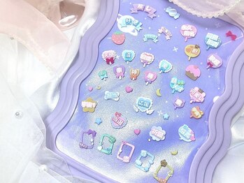 ユディアナッツ(Yudia nutt)/推し活に特化した3D文字パーツ