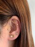 【大人気】(単品)耳つぼjewelry  両耳20粒