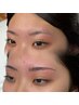 【左右非対称でお困りの方】ハリウッドブロウリフト(アイブロウWAX+眉パーマ)