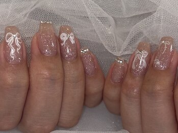 ネイルズカフェアン 姫路駅前店(nails cafe an)/ribbon