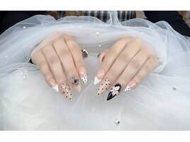 ジェル長さだし／フリーデザイン
