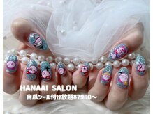 ハナアイ サロン 新宿店(hanaai salon)/自爪シール貼り放題7980～