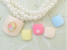 ネイルズガッシュ 武蔵小山店(NAILsGUSH)/＊パステルフラワー＊