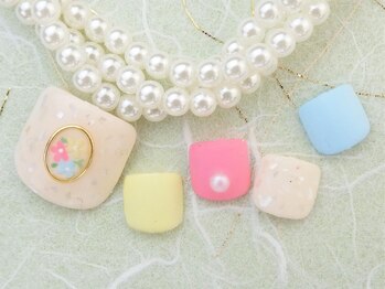 ネイルズガッシュ 武蔵小山店(NAILsGUSH)/*パステルフラワー*