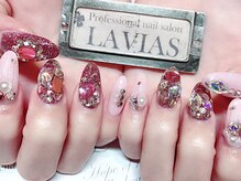 プロフェッショナル ネイルサロン ラヴィアス(LAVIAS)/【スカルプ】10本アートし放題