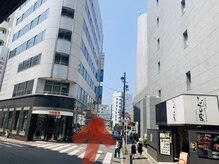 はばセラピー/京橋駅からの道のり1