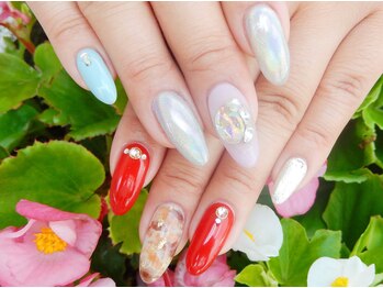 フラッシュネイル フレンテ西宮店/除去付デザイン定額コ-ス◇