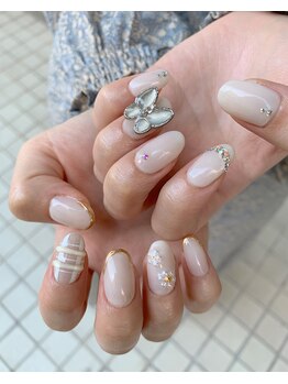 Mネイルアンドカフェ シェレステ/韓国風ネイル○