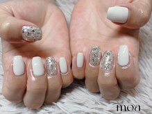 モア(moa)/ワンカラー　グレージュ　大人