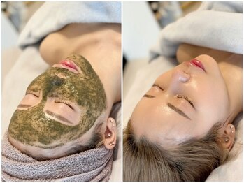 サロン ド ノアール(SALON DE NOIR)の写真/第5世代ピーリング*陶肌ピール+ハーブピーリングのW施術で,肌を育て磨き上げる!IPS美容液オプション¥2750付
