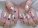 フラワーネイル