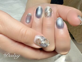 デイジー 藤沢(Daisy)/お花アート　マグネットネイル