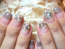 ネイルズ ララ(nails Lala)/迷彩柄。