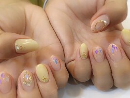パステルバイカラー