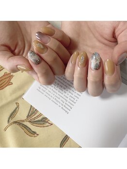 ブランネイル(blanc nail)/ニュアンスフラワー*