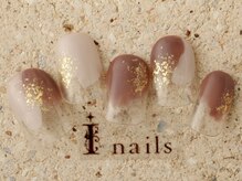 アイネイルズ 町田店(I nails)/くすみクリアラズベリー6480円