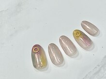 ラグウナ(Laguna)/ピンクミラーネイル